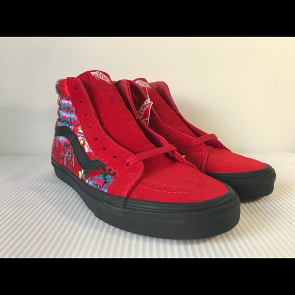 Vans Sk8-Hi Reissue Festival Satin Sneakers NWT Vans Sk8-Hi Reissue Festival Satin Sneakers NWT